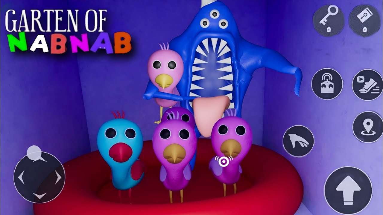 Garten Of Banban - Escape NabNab Monster + Save Opila Bird Babies (New Update)