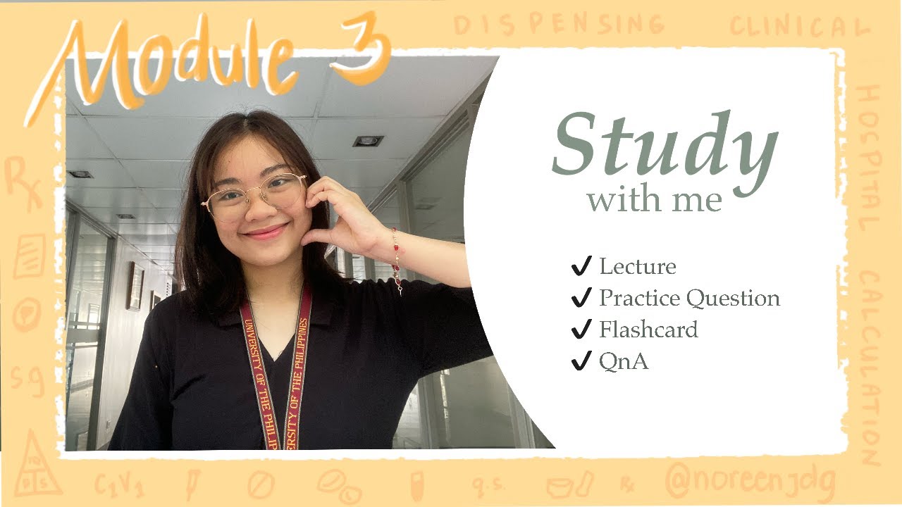 Module 3: Pharmacy Board Exam Review (PharCal, Dispensing, Hospital, Clinical Pharmacy)