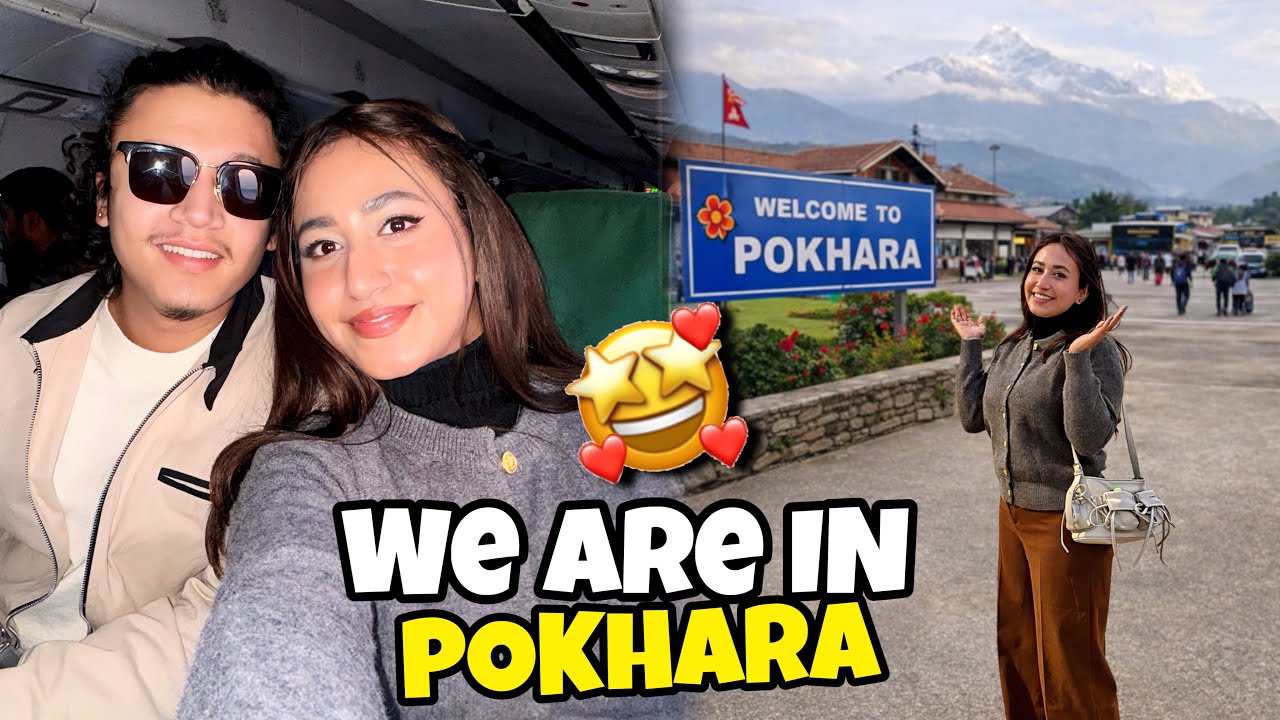 HAMARI PEHLI SOLO TRIP TO POKHARA 🥳 | SURPRISE FROM HUBBY 🙈 #alizehjamali 