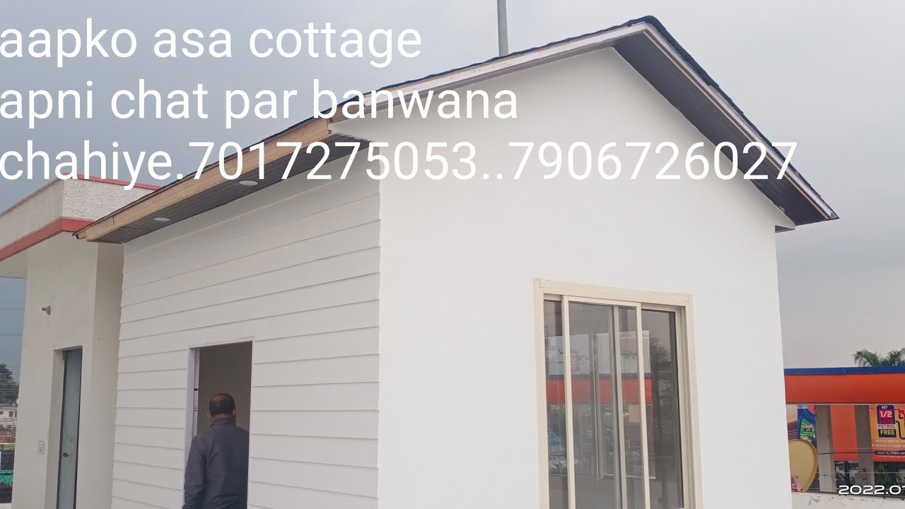prefabricated cottage  top roof in Dehradun uttarakhand
