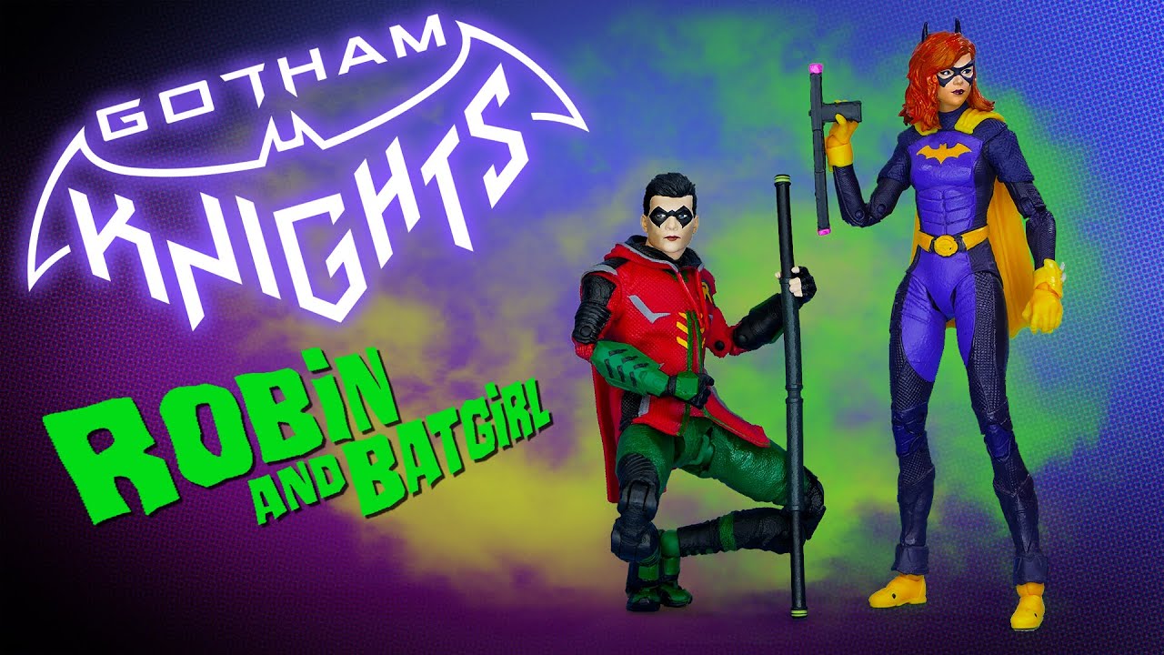 McFarlane Toys DC Multiverse Gotham Knights Batgirl and Robin Action Figure Review