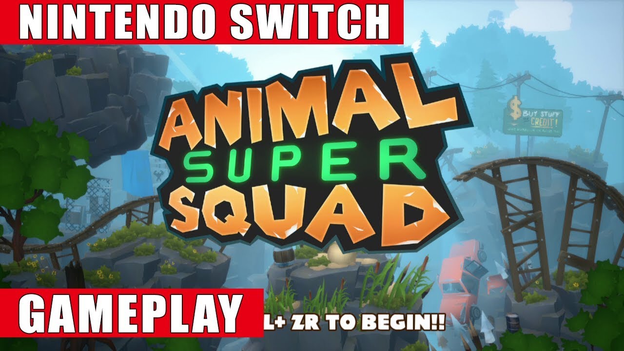 Animal Super Squad Nintendo Switch Gameplay