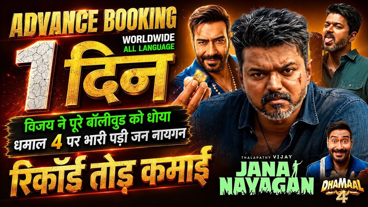 Dhamaal 4 Box Office Collection, Ajay Devgan, The Odyssey, Jana Nayagan Collection, Thalapathy Vijay
