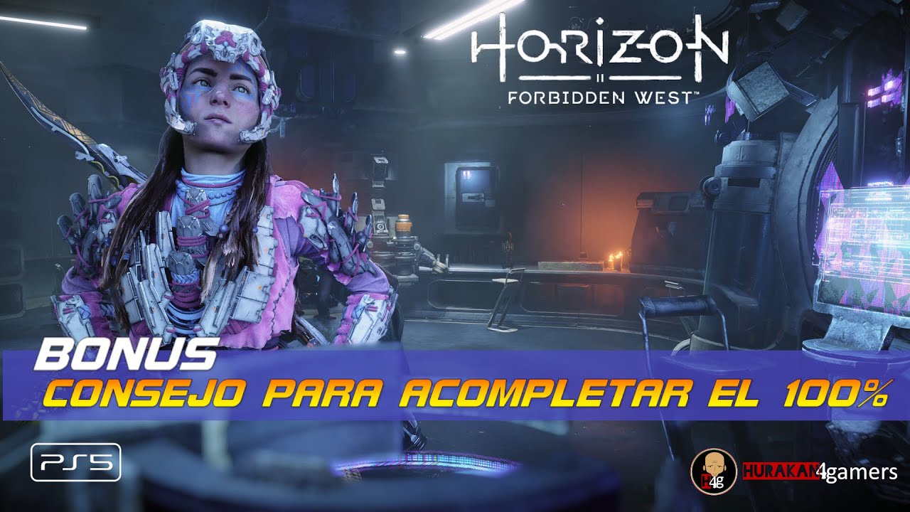 Horizon Forbidden West/PS5: COMPLETAR EL 100% Consejos 😎