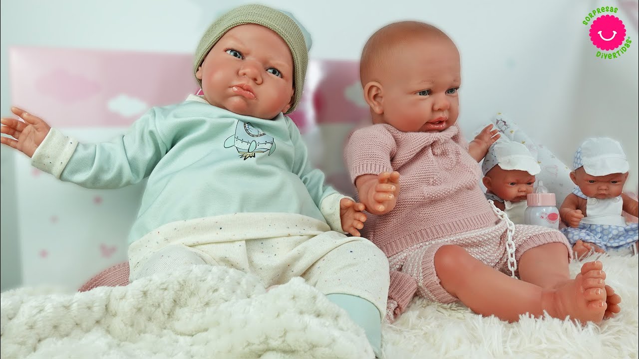 Nuevos BEBÉS REBORN y accesorios de UNICORNIO para Sorpresas Divertidas de Muñecas Antonio Juan
