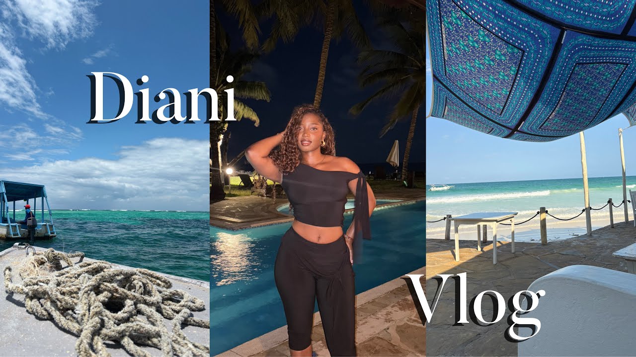 International Student in Nairobi | Diani Travel Vlog | Snorkeling, Parties etc