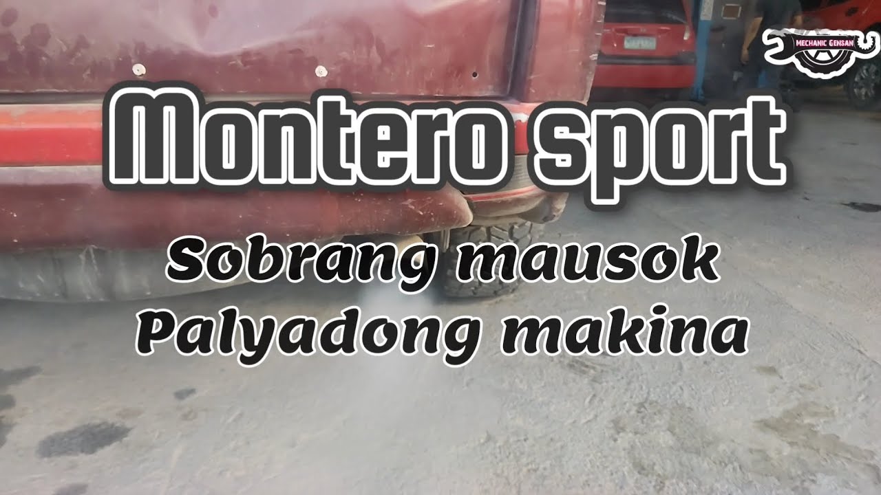 mausok MONTERO SPORTS gen 2 at namamalya pa