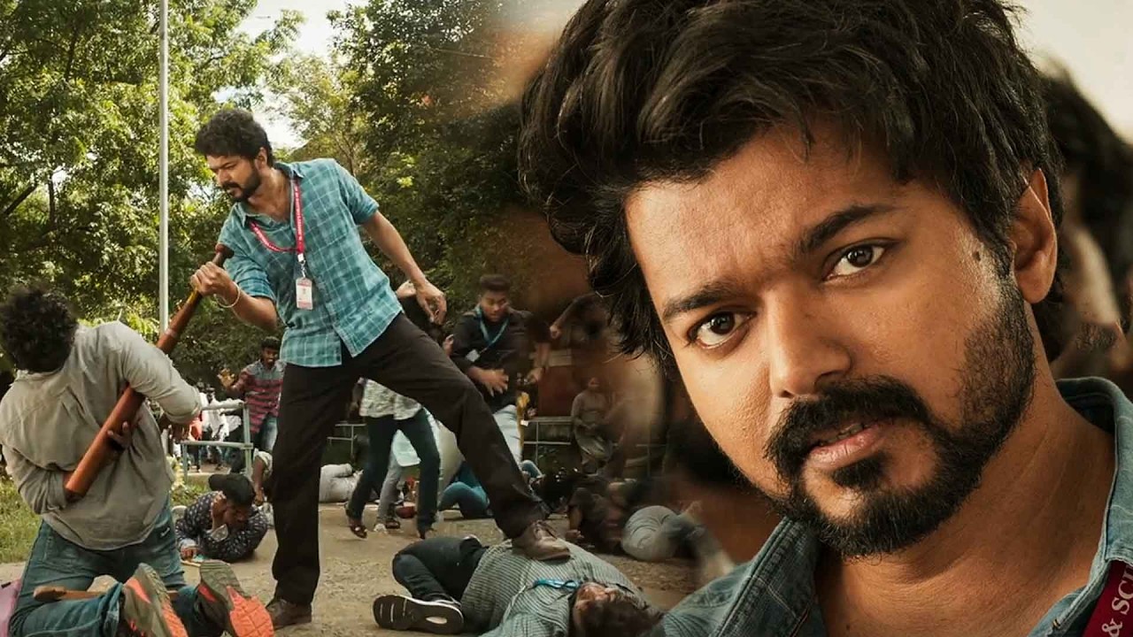 Vijay Thalapathy Biggest Blockbuster Mass Action Scene || Telugu Movies || Kotha Cinema