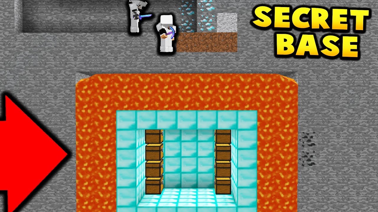 A SECRET BASE?! - HIDE OR HUNT #5