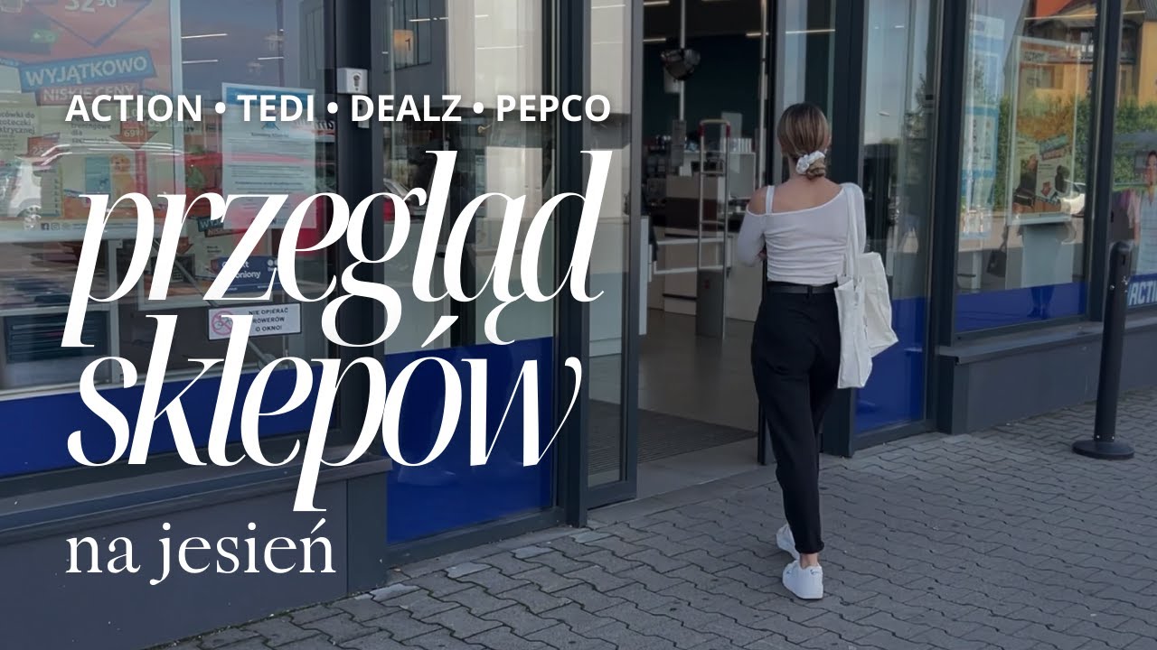 Jesienny przegląd sklepów Action, Tedi, Dealz i Pepco | Wrzesień 2023 | Co warto kupić? | Vlog