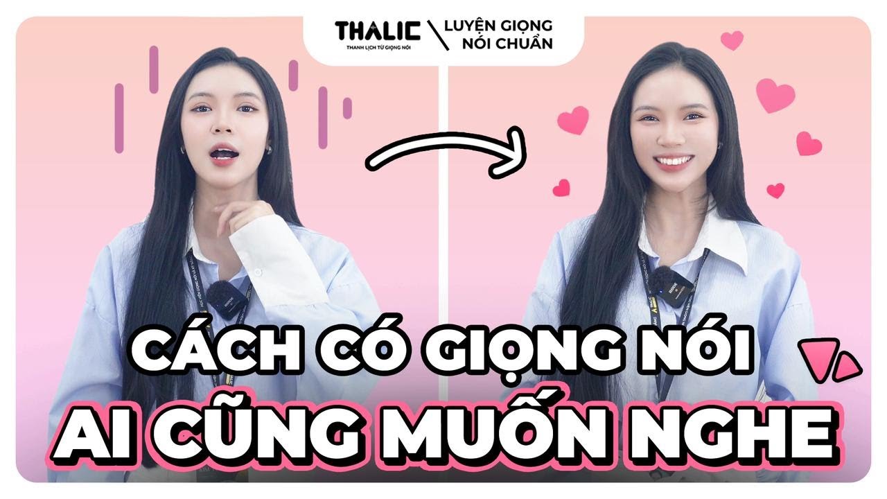 THALIC VOICE |   3 CÁCH để có giọng nói AI CŨNG MUỐN NGHE 