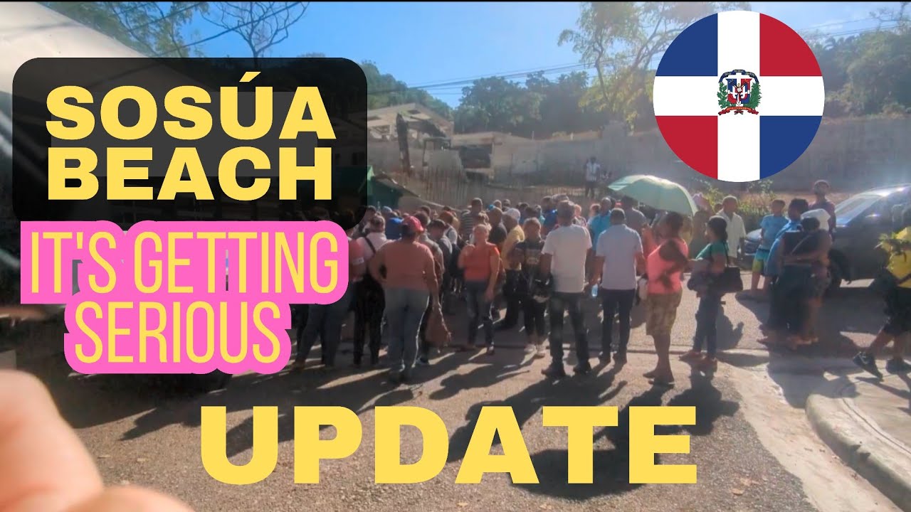 BREAKING || Demolition Of Sosua Beach Vendors And a Tour Of The Streets