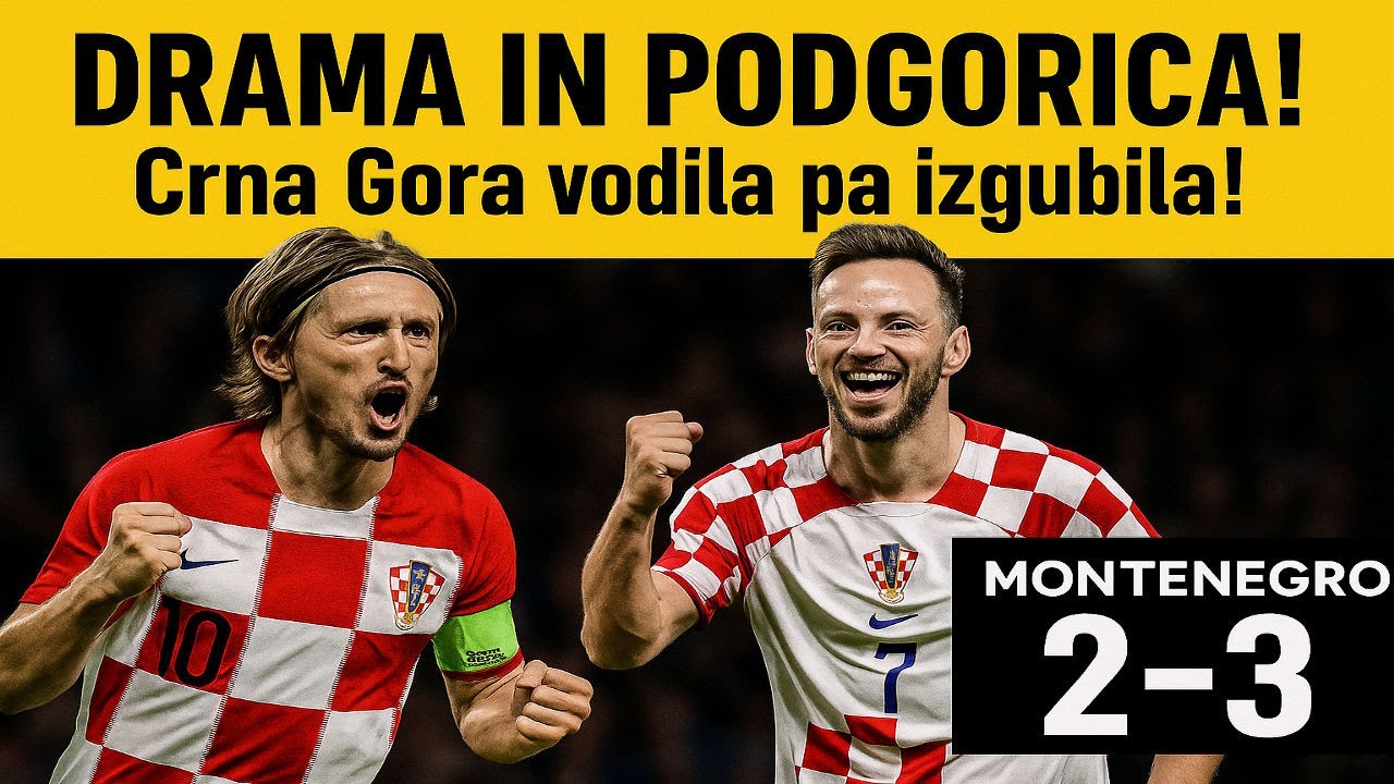 Crna Gora vs Hrvatska - Montenegro vs Croatia – Highlights | Goals & Best Moments