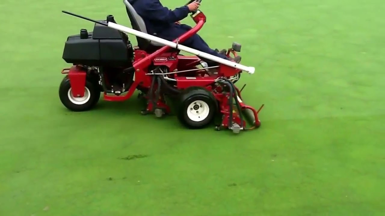 Verti-cutting Greens