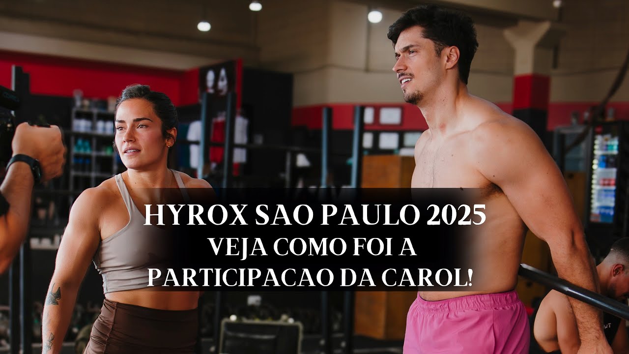 Acompanhei a Carol no Hyrox em São Paulo! Veja como funciona o evento (será que vou na próxima?)