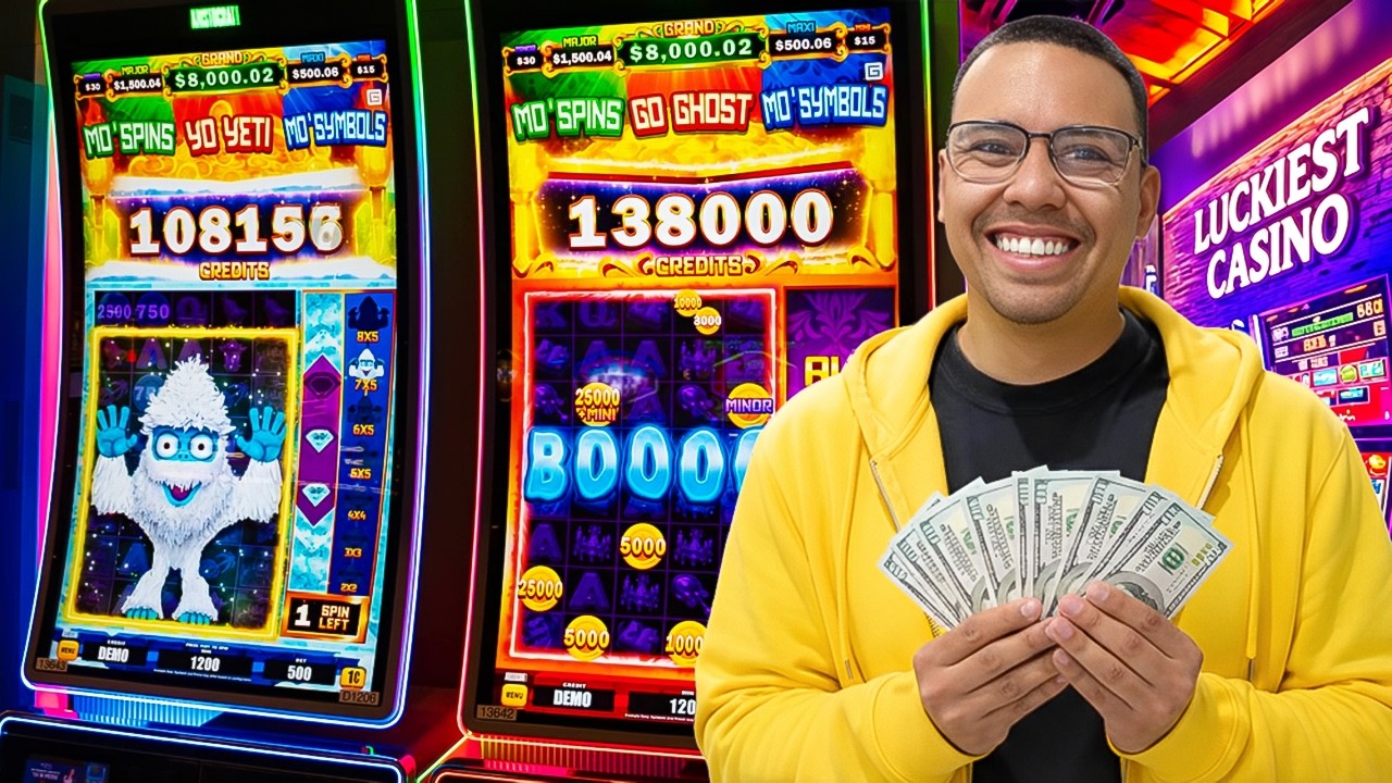 I Played Slot Machines in the Luckiest Casino