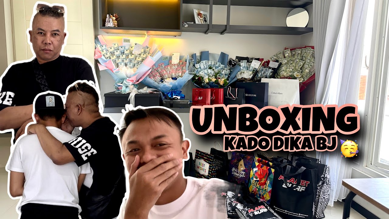 FULL NGAKAK DI BALIK LAYAR UNBOXING KADO DIKA BJ !!!!!