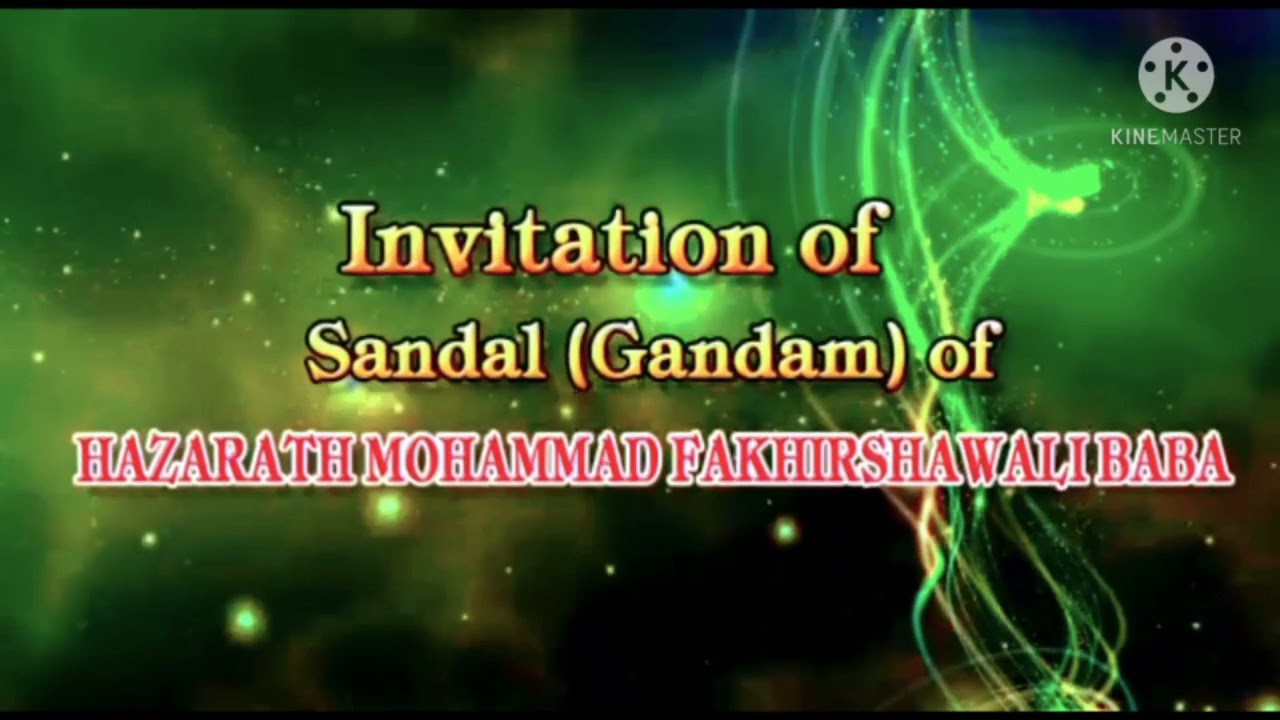 #Hazarth Mohammad FAKEERSHAWALI dargha Sandal ##