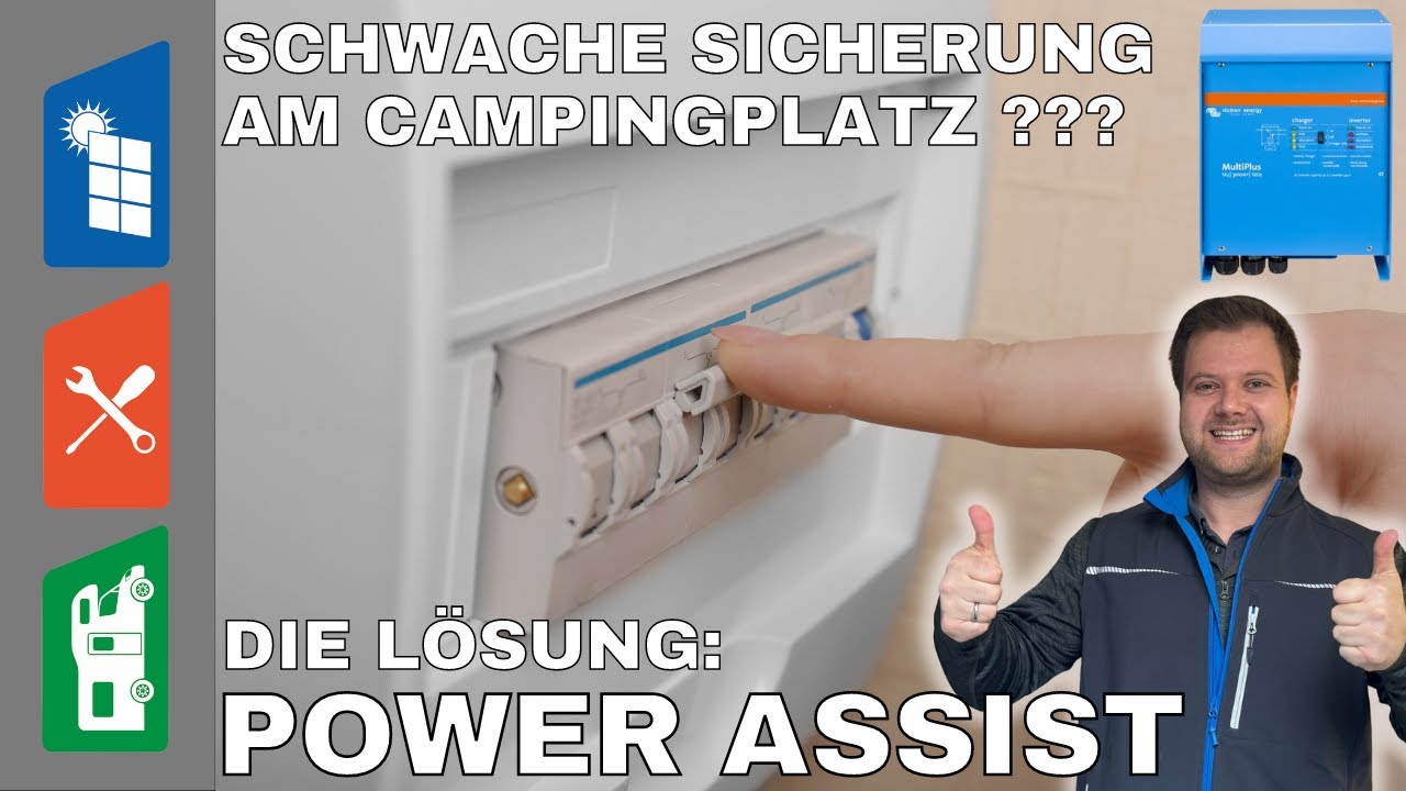Campingplatz Sicherung fliegt raus ?! Landstrom-UNTERSTÜTZUNG ist die Lösung