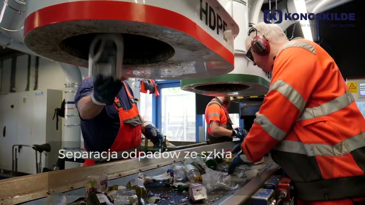 Sortownia odpad&oacute;w w gminie Randers