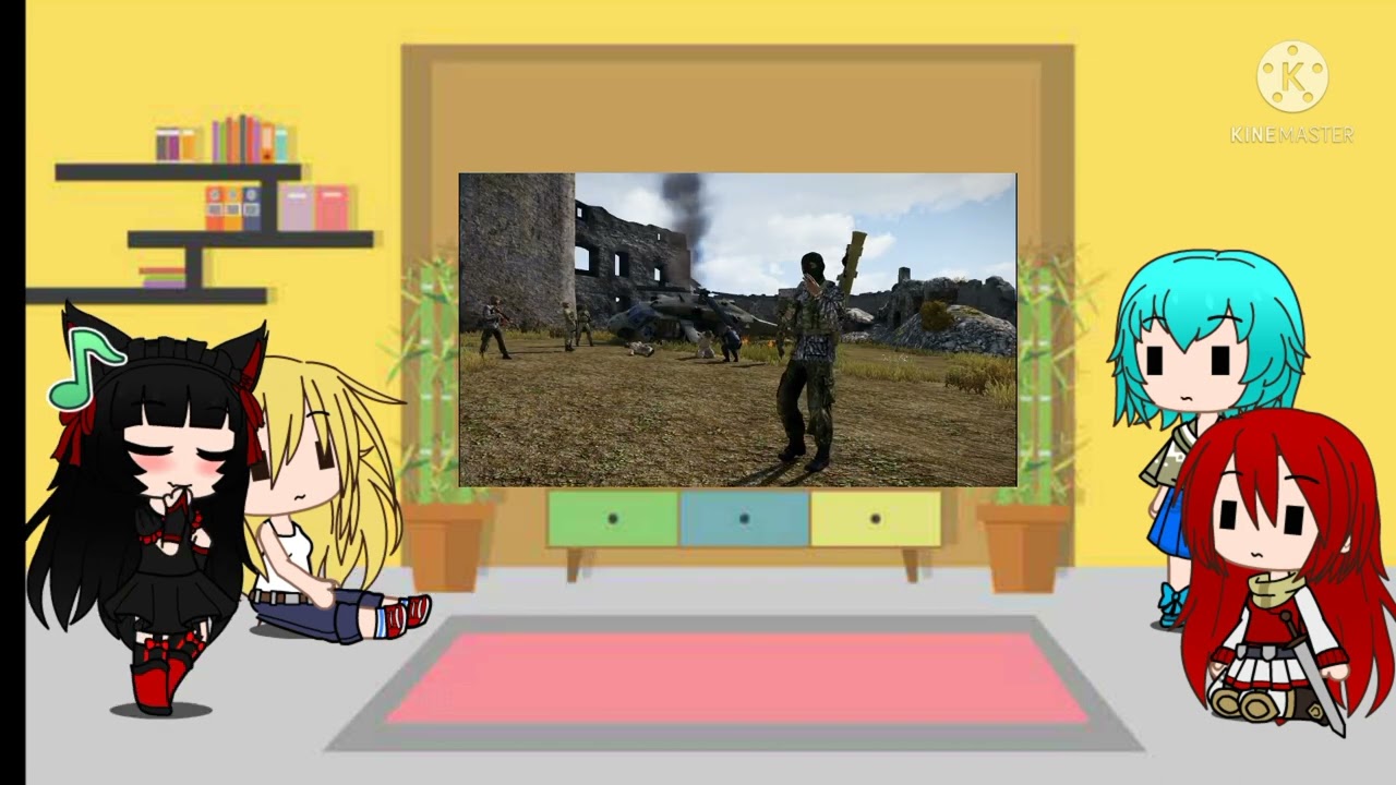 GATE reacts to Arma 3 Dancin'
