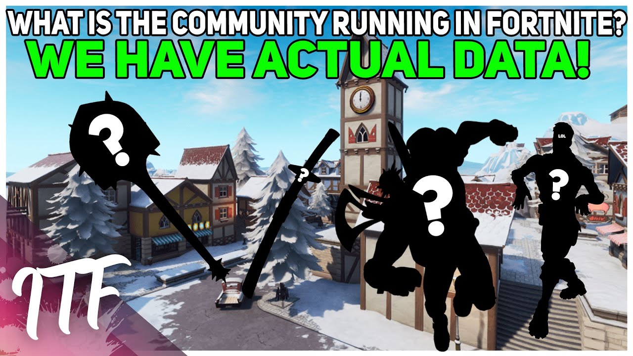 What Is The Community Running In Fortnite? We Have ACTUAL NUMBERS! (Fortnite Battle Royale)