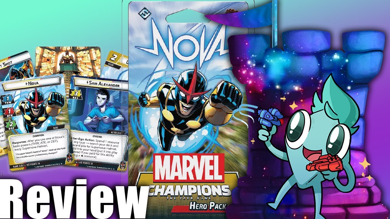 Marvel Champions: The Card Game &ndash; Nova Hero Pack Review - with Roy Cannaday