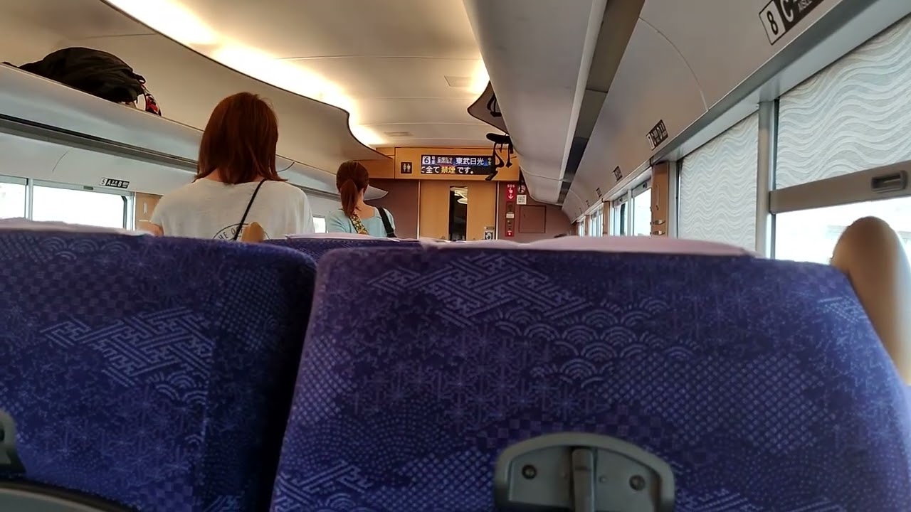 東武500系 特急リバティ 東京スカイツリー駅 発車後 自動放送♪