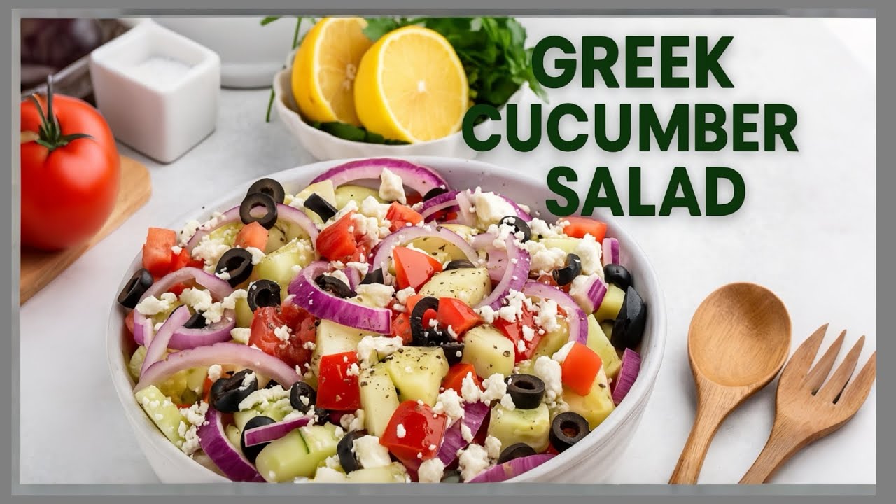 Why This Greek Cucumber Salad is a Summer Must-Have