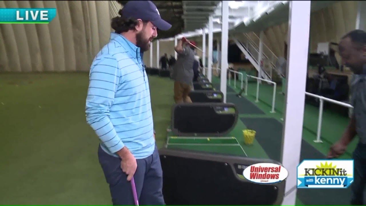Golf all year round at The Golf Dome in Chagrin Falls