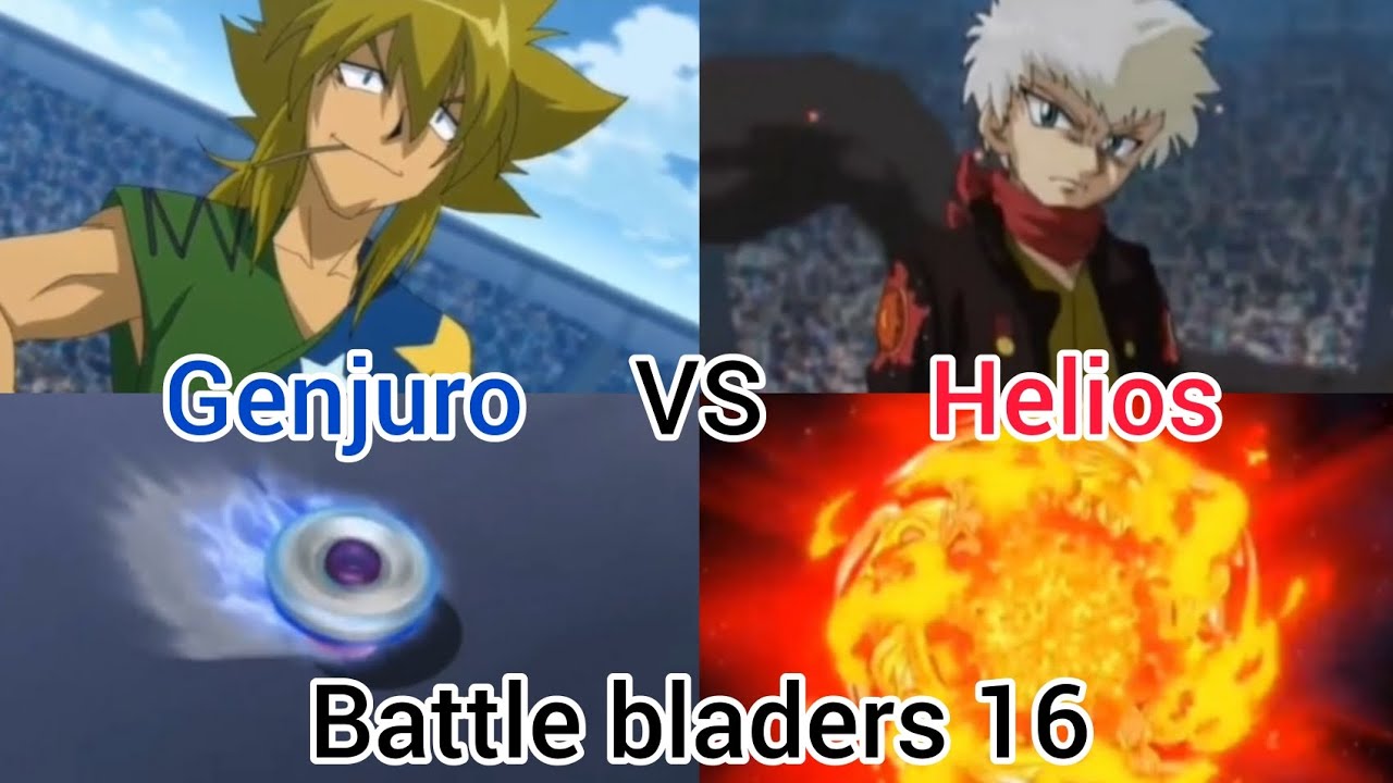 Genjuro VS Helios Battle bladers 16