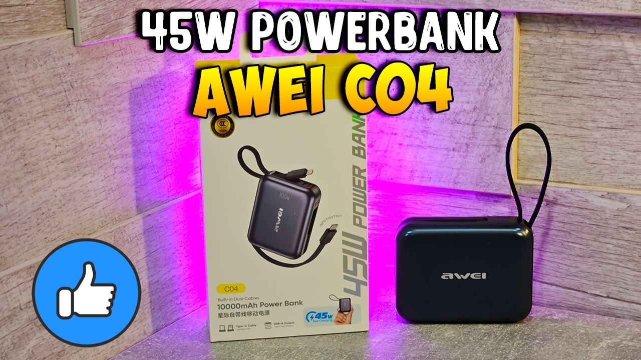 ВСЁ В ОДНОМ! Больше не ищу кабели 🔋 AWEI C04