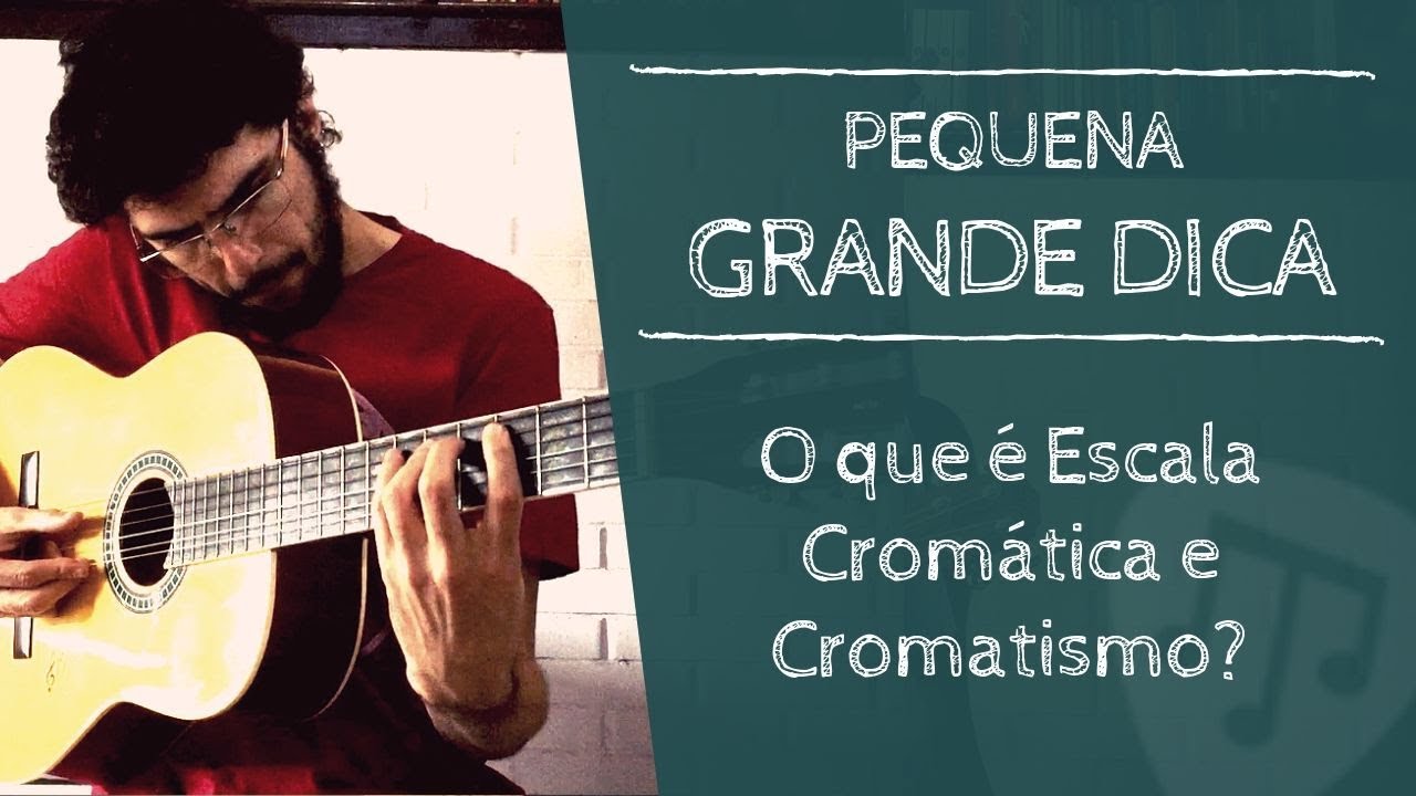 Pequena Grande Dica: O que &eacute; Escala Crom&aacute;tica e Cromatismo