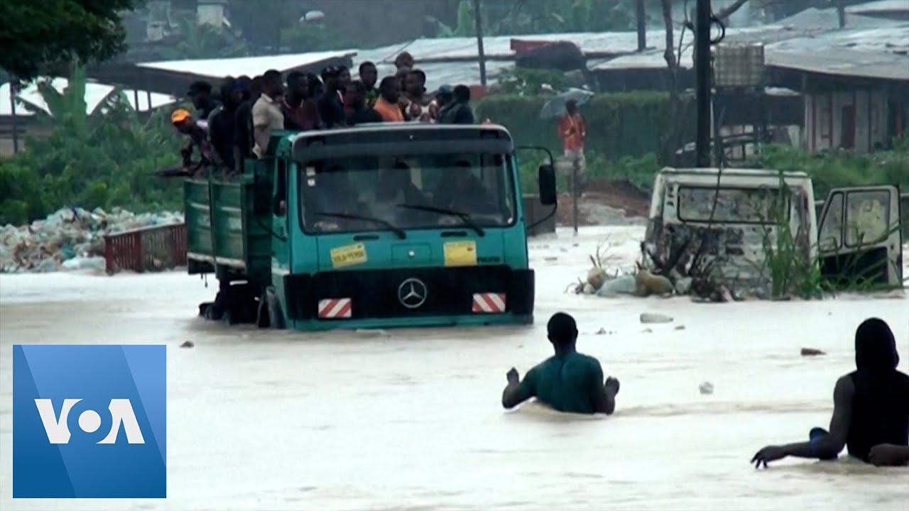 Heavy Flooding Forces Residents to Flee in Cameroon