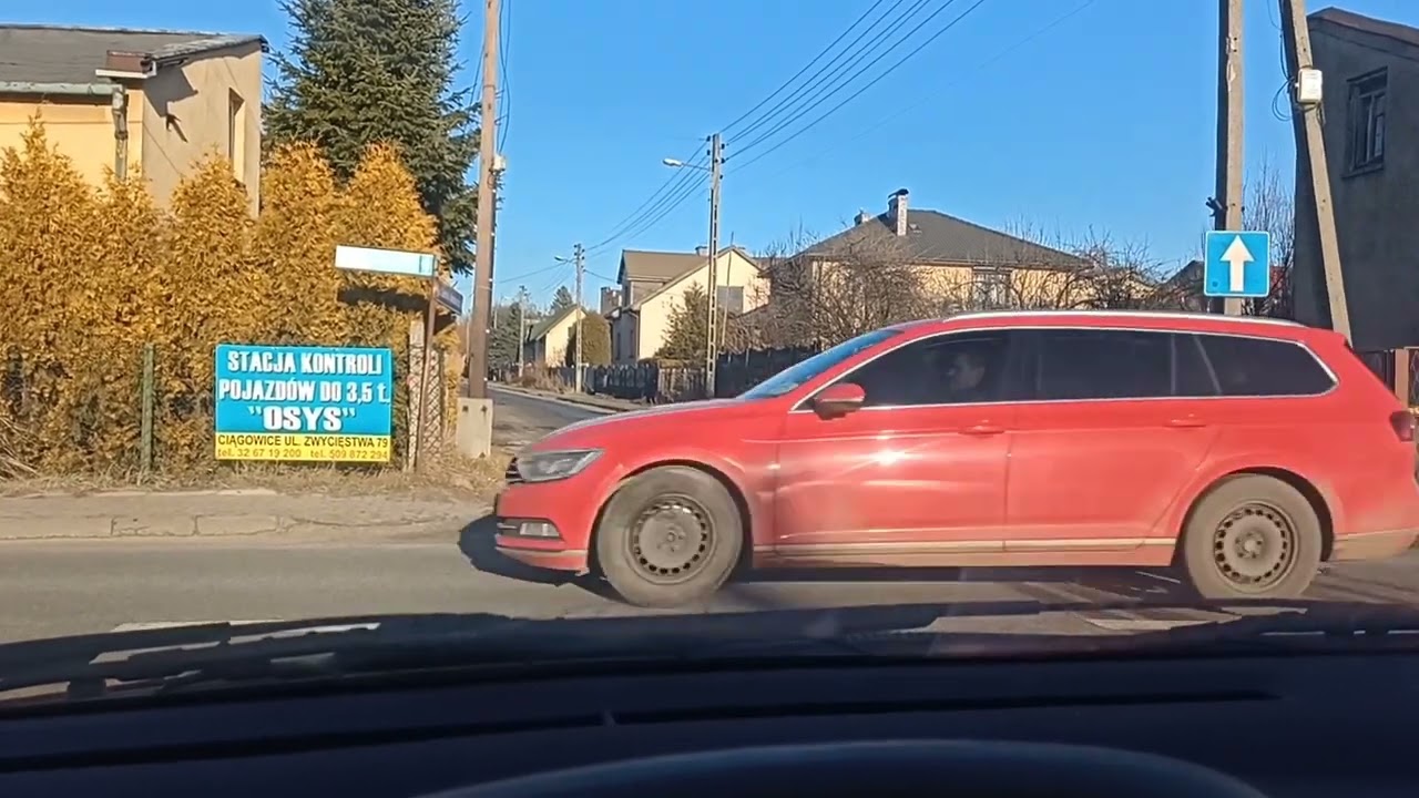 Przejazd przez Łazy... część 2