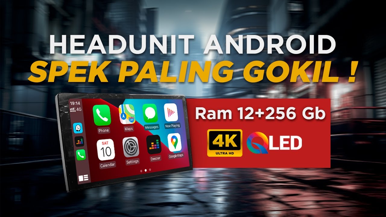 HEAD UNIT ANDROID SPEK PALING GOKIL ! RAM 12 GB !