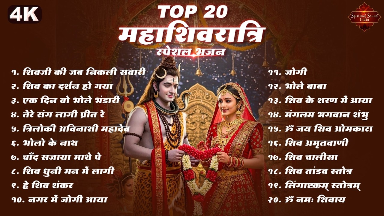 Most Popular शिव भजन | Nonstop Bholenath Bhajan | Mahashivratri Special Bhajan 2026