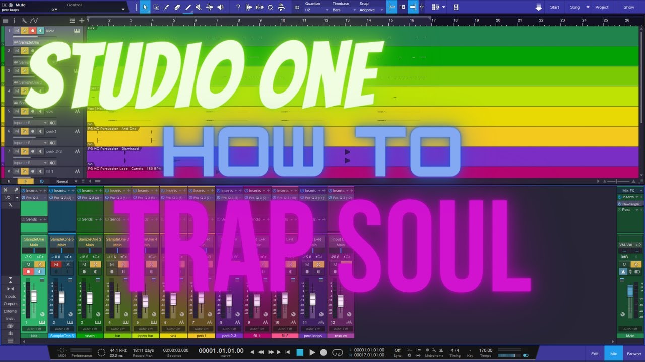 Studio One - Unleash Your Trap Soul Production Skills