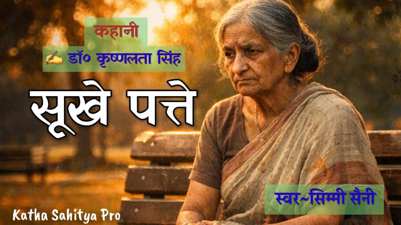 बूढ़े माता-पिता के लिए कई फ़ैसले करने बहुत मुश्किल होते हैं | डॉ० कृष्णलता -सूखे पत्ते |Simmi Saini