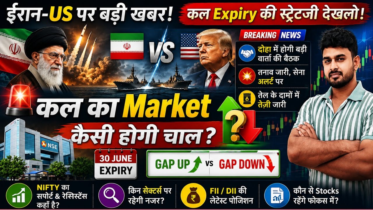 Tomorrow Market Prediction | Nifty Prediction for Tomorrow | How Will the Market Be Tomorrow?
