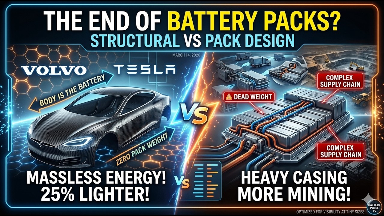 Конец аккумуляторных батарей? Прорыв Volvo и Tesla в области «безмассовой энергии» (2026)