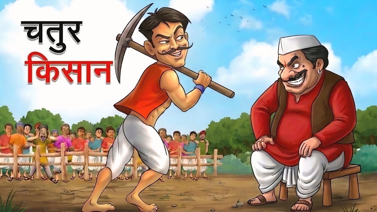 चतुर किसान | Chatur Kisan | #Amazing family #Hindi kahani #Amazing story #cartoon ​#MoralStories