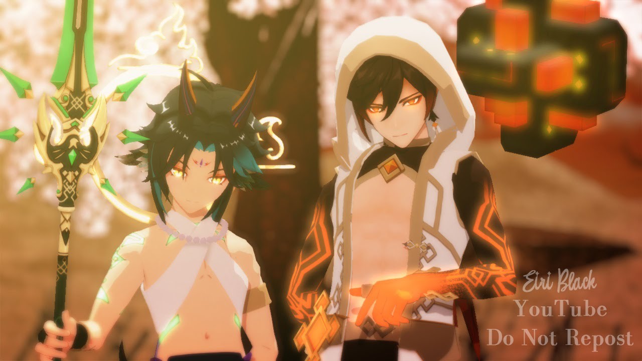 〖Genshin Impact MMD〗侠客行 【Xiao, Zhongli】