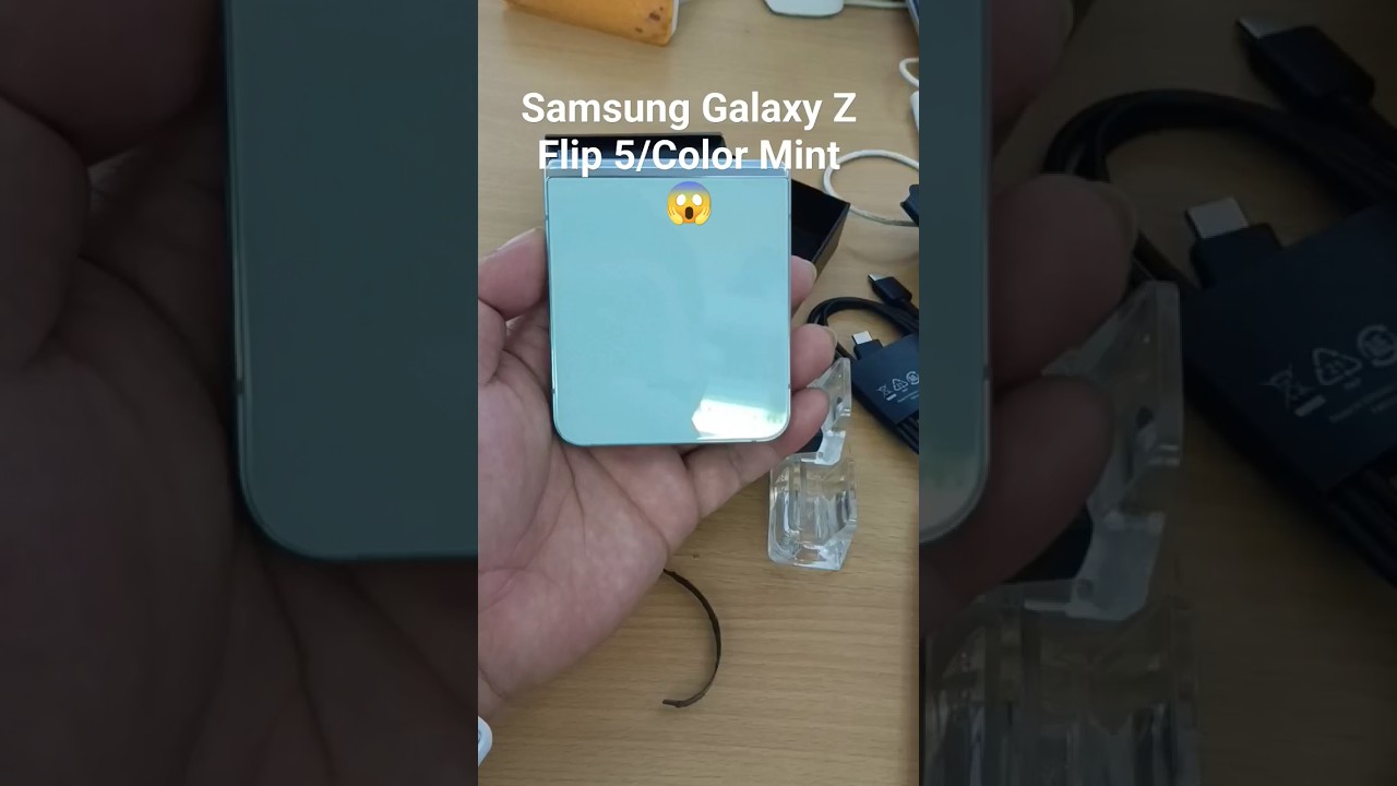 Samsung Galaxy Z Flip 5/Color Mint 😱