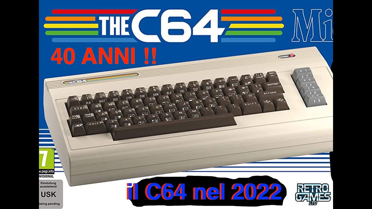 TheC64 maxi e i 40 anni Commodore