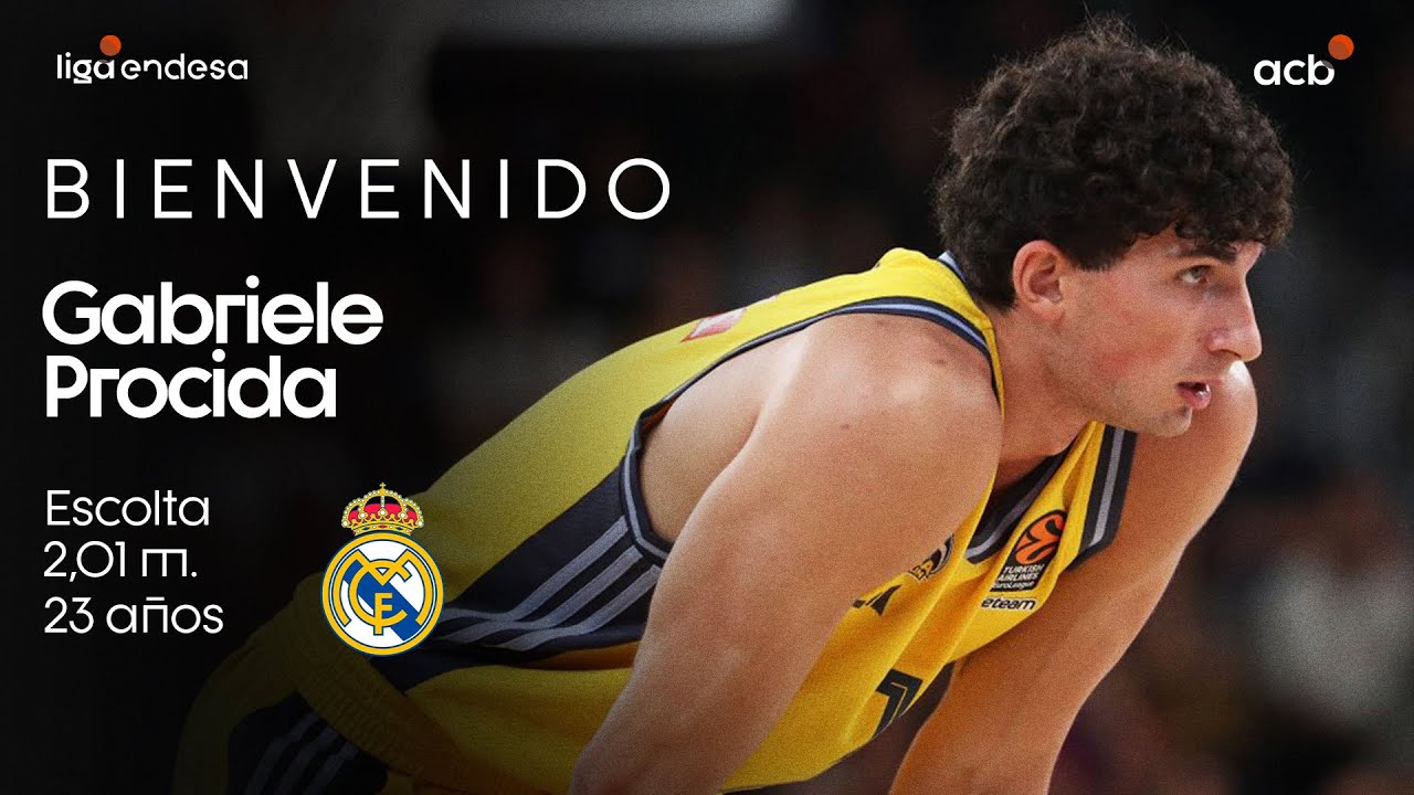 Gabriele Procida, nuevo fichaje del Real Madrid | Liga Endesa 2025-26
