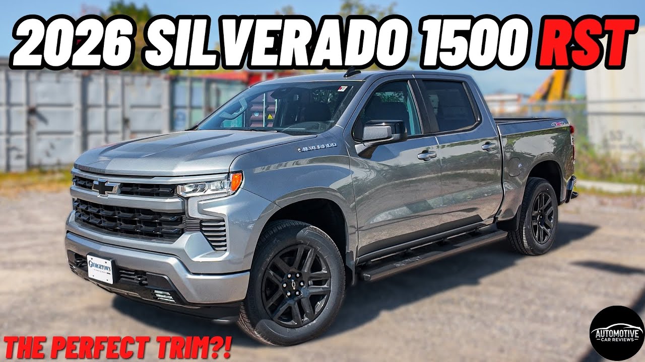 2026 CHEVROLET SILVERADO 1500 RST! | *Full Walkaround Review* | The PERFECT Trim?!