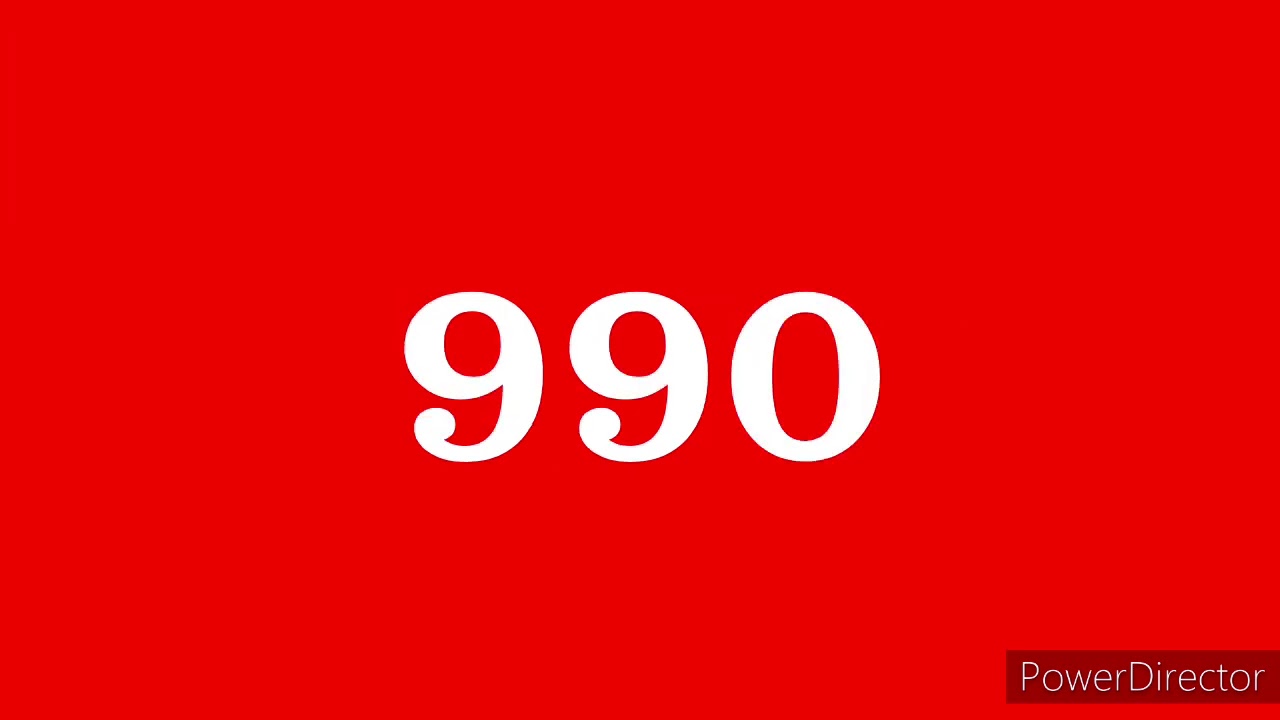 Challenge Countdown from 1000