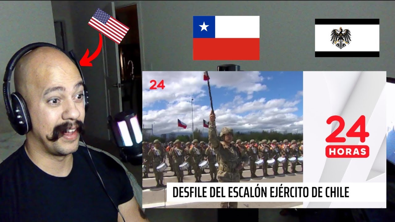 American Reacts To Chile | Desfile del escalón Ejército de Chile en la Gran Parada Militar 2024