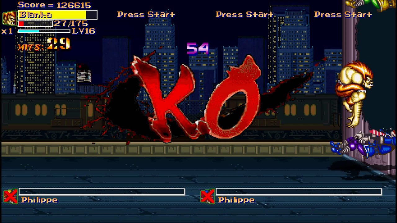 Final Fight LNS Ultimate Hard MUSOU complete play Blanka